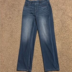 HALARA Women's Straight Leg Blue Jeans